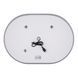 Дзеркало Qtap Gemini 500х700 з LED-підсвічуванням Touch, з антизапотіванням, з димером, рег. темп. кольору (3000-6500K) Reverse QT2578R5070 фото 1