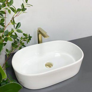 Умивальник (раковина) VBI AVERSA WHITE накладний фото