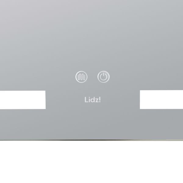 Дзеркало Lidz Kubis (KU2) 500х800 з LED-підсвічуванням Touch, з антизапотіванням, з димером, рег. яскравості LD78LF936508048448 фото
