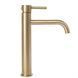 Змішувач для раковини (умивальника) REA LUNGO BRUSHED GOLD високий фото 3