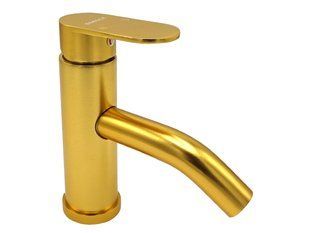 Змішувач для умивальника MILLZ золото MRS-AL-B-13(Gold) 1/12 фото