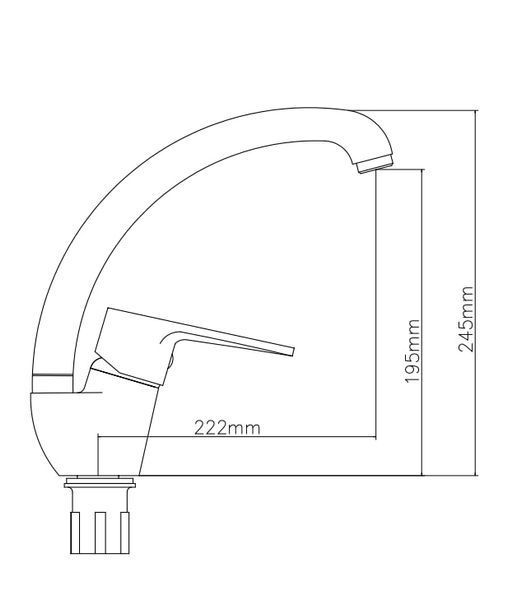 Смеситель для кухни Venta VP415UC фото