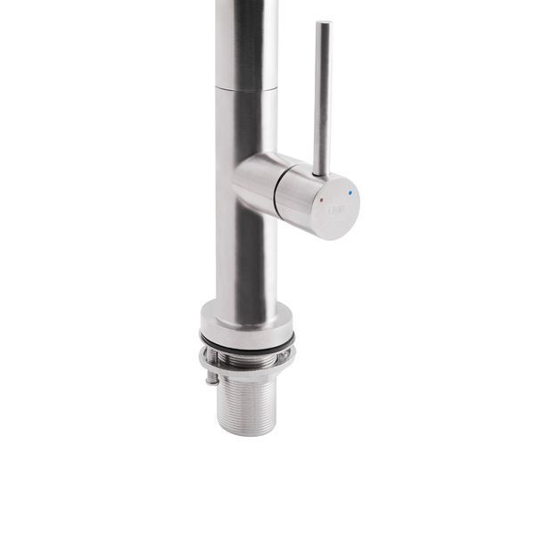 Змішувач для кухні Qtap Zdenek QTZDN9032103FC Brushed Nickel PVD фото