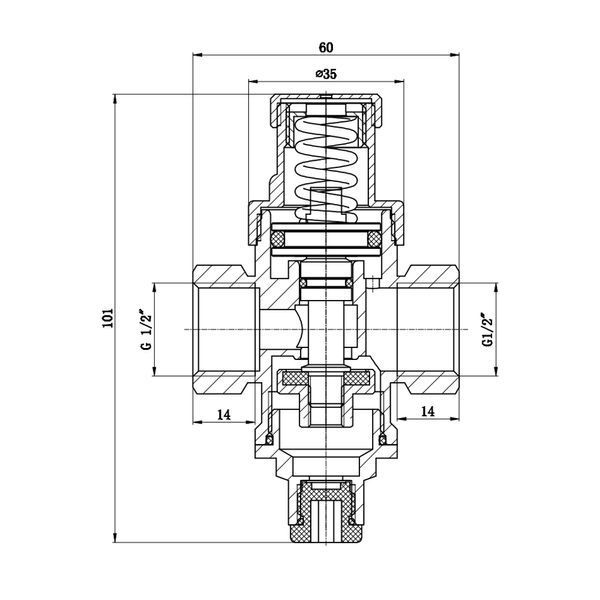 Редуктор Thermo Alliance 1/2" SF241W15 фото