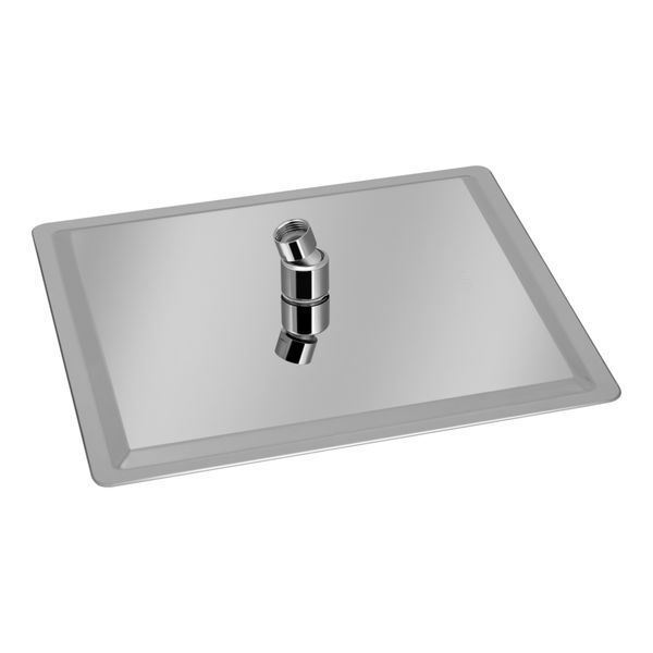 Лійка для верхнього душу Лейки Lidz Лейка 225 250x250 мм прямокутна LDNIA225NKS32452 Nickel фото