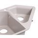 Кухонная мойка с дополнительной чашей Lidz 1000x500/225 COL-06 (LIDZCOL061000500225) фото 6