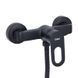 Смеситель для душа Lidz Latwa 010 (с душевым гарнитуром) (k40) LDLAT010BLA45421 Black фото 3