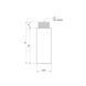 Удлинитель 1/2" 60 мм (6 см) хром латунь SD Plus SD1301560 фото 2