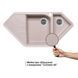 Кухонная мойка с дополнительной чашей Lidz 1000x500/225 COL-06 (LIDZCOL061000500225) фото 3