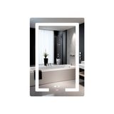 Дзеркало Lidz Kubis (KU2) 600х800 з LED-підсвічуванням Touch, з антизапотіванням, з димером, рег. яскравості LD78LF937608048449 фото