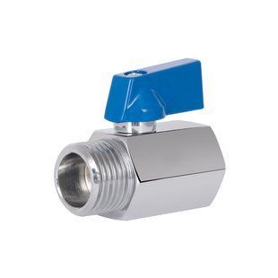 Кран кульовий "Mini" 1/2" ВЗ Thermo Alliance SD188W15 фото