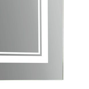 Дзеркало Qtap Cardinal 500х800 з LED-підсвічуванням Touch, з антизапотіванням, з димером, рег. темп. кольору (3000-6500K) Reverse QT0478C5080 фото