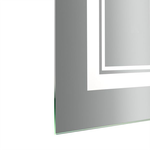 Дзеркало Qtap Cardinal 500х800 з LED-підсвічуванням Touch, з антизапотіванням, з димером, рег. темп. кольору (3000-6500K) Reverse QT0478C5080 фото