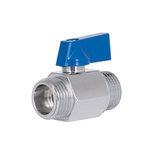 Кран кульовий "Mini" 1/2" ЗЗ Thermo Alliance SD189W15 фото