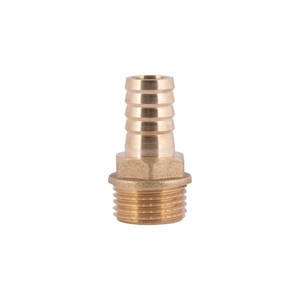 Штуцер для шлангу 1/2"З х 14 мм латунний SD Plus SD4271514 фото