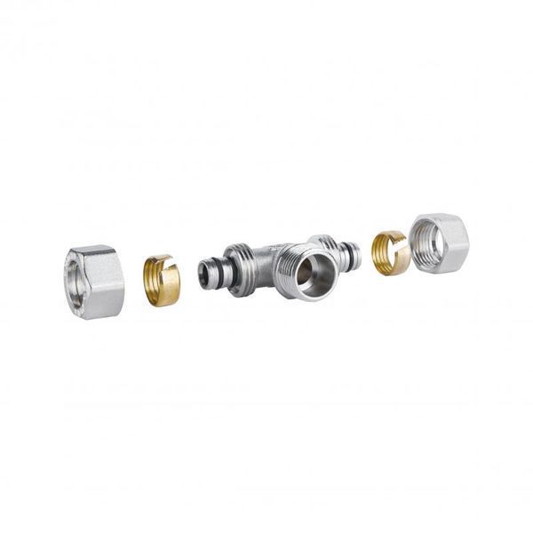 Тройник обжимной SD Plus 16х1/2"х16 НР SD160W161516 фото