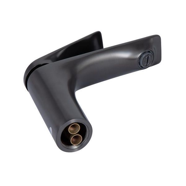Змішувач для раковини Qtap Vlasta New QTVLA270GMB45641 Gunmetal Black PVD фото