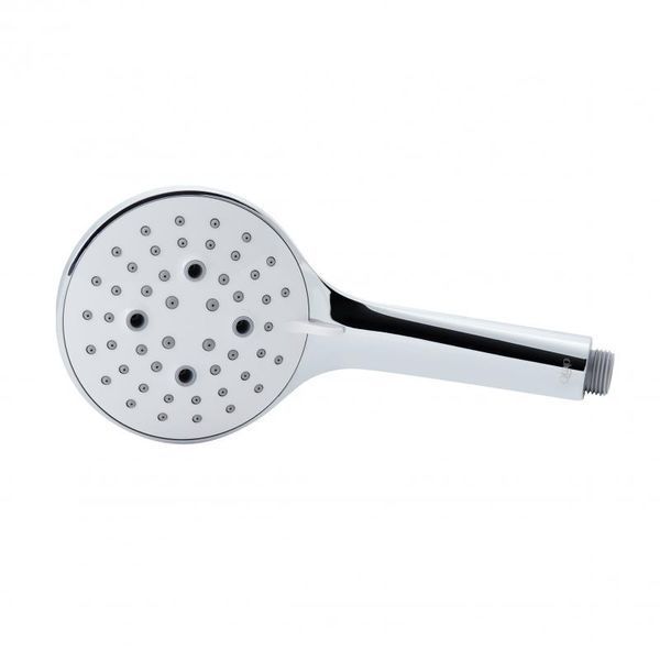 Лійка для ручного душу Qtap Rucni 115 мм округла QTRUCA115O3PCW Chrome/White фото