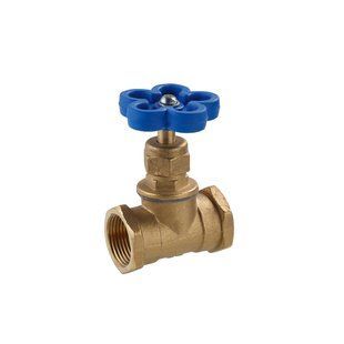 Вентиль запорный LexLine 3/4" ВВ PN10 латунный УК1112-В фото