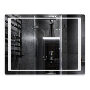 Зеркало Kroner KRP Spiegel HR2 - 10070 с LED-подсветкой и антизапотеванием фото