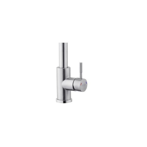 Смеситель для кухни с выдвижным изливом Kroner KRP Edelstahl Klassisch - ESG03915 фото