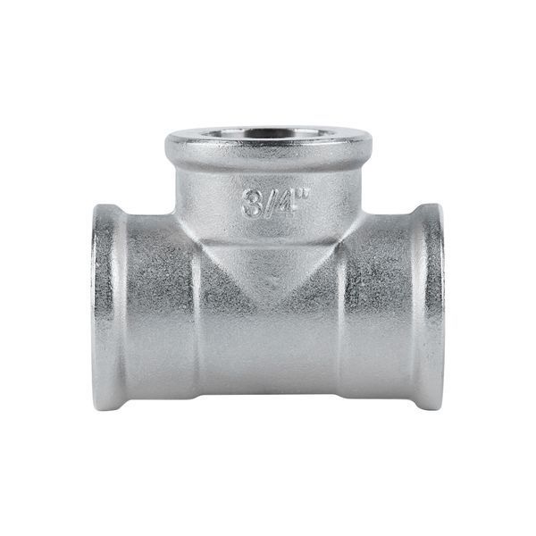 Трійник редукційний латунний 3/4"х1/2"х3/4" ВВВ нікель Icma №1203 фото
