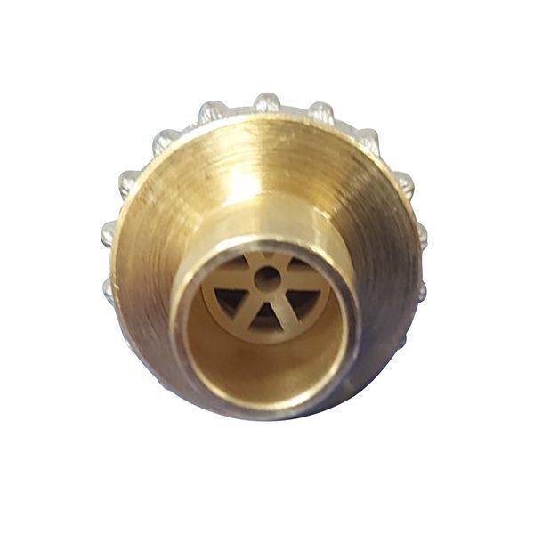 Кран для полива 1/2" НР шаровый, латунный на 2 выхода (3/4"), Thermo Alliance SD141W15 фото