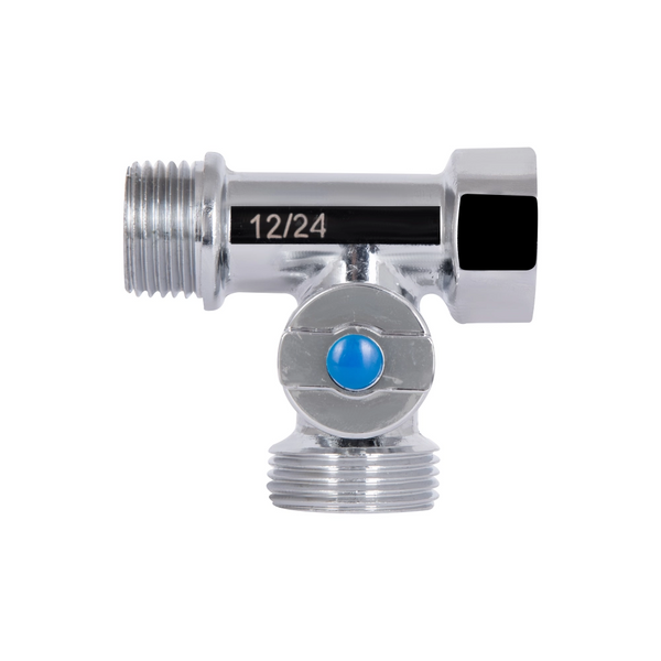 Кран прохідний для пральної машини 1/2"х3/4"х1/2" ННВ Thermo Alliance SD186W152015 фото