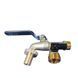 Кран для полива 1/2" НР шаровый, латунный на 2 выхода (3/4"), Thermo Alliance SD141W15 фото 4