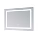 Дзеркало Lidz Kubis (KU2) 900х700 з LED-підсвічуванням Touch, з антизапотіванням, з димером, рег. яскравості LD78LF904907048452 фото 5