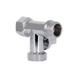 Кран прохідний для пральної машини 1/2"х3/4"х1/2" ННВ Thermo Alliance SD186W152015 фото 3