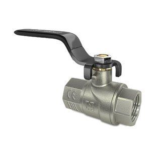 Кран шаровый 3/4" ВВ для воды (ручка) Raftec Black DRH2 фото