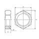 Контргайка SD Forte 1" SF35025 фото 2
