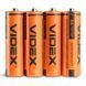 Батарейки сольові Videx АA R6P пальчикові (4шт) фото 1