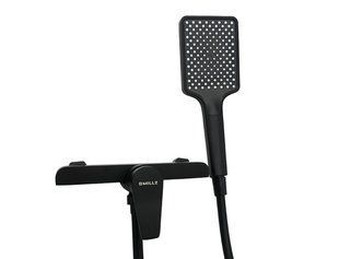 Змішувач для душової кабіни MILLZ чорний MRS-AL-E2(Black) 1/10 фото
