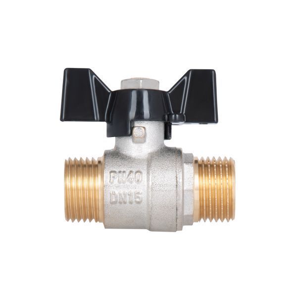 Кран кульовий 1/2" ЗЗ для води (метелик) Thermo Alliance SD606W15 фото