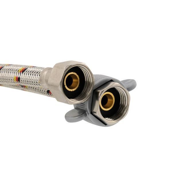 Шланг для воды 1/2" ВВ 50 см Raftec Rhein фото