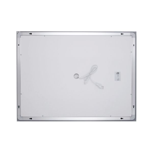 Дзеркало Lidz Kubis (KU1) 900х700 з LED-підсвічуванням Touch, з антизапотіванням, з димером, рег. яскравості LD78LF904907048451 фото