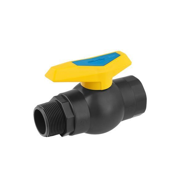 Кран ПЕ SantehPlast 1 1/2" ВЗ фото
