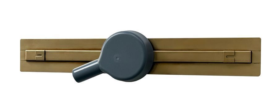 Трап для душа VBI FORT SLIM 100 GOLD фото