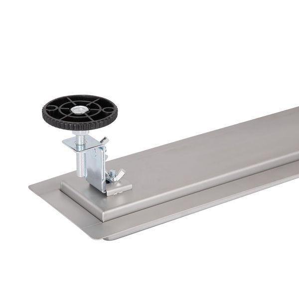 Трап для душа 70 см под плитку Qtap Taurus Tile700 из нержавеющей стали, линейный, сухой затвор, двусторонняя решетка фото
