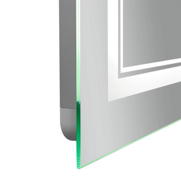 Зеркало Qtap Cardinal 1200х800 с LED-подсветкой Touch, с антизапотеванием, с диммером, рег. темп. цвета (3000-6500K) QT0478C12080 фото