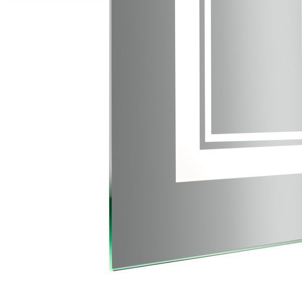 Зеркало Qtap Cardinal 1200х800 с LED-подсветкой Touch, с антизапотеванием, с диммером, рег. темп. цвета (3000-6500K) QT0478C12080 фото