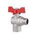 Кран кульовий Thermo Alliance 1/2" ВЗ для води угловой (метелик) SF267W15 фото 3