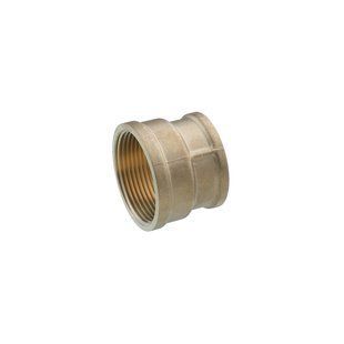 Муфта перехідна STA 1 1/2"х1 1/4" ВВ латунна фото