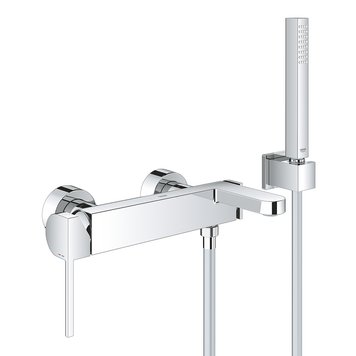 Змішувач для ванни Grohe Plus 33547003 з душовим гарнітуром 442921ам фото