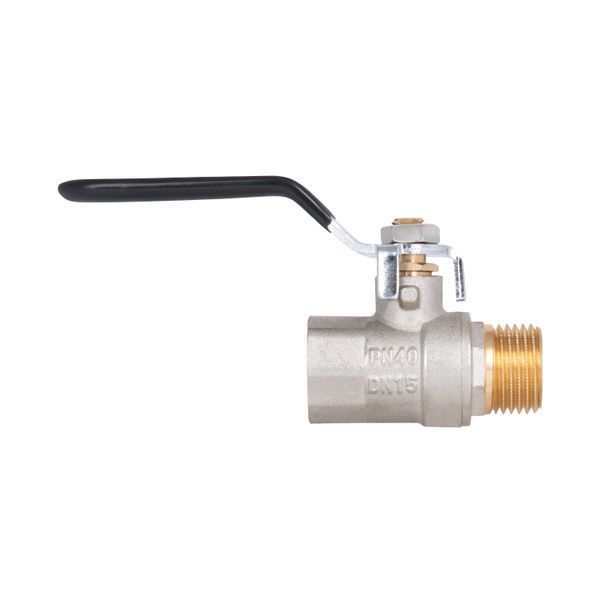 Кран кульовий 1/2" ВЗ для води (важіль) PN40 Thermo Alliance SD605W15 фото