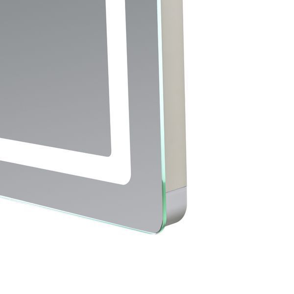 Дзеркало Qtap Mideya (MI2) 600х800 з LED-підсвічуванням Touch, з антизапотіванням, димером, рег. яскравості QT2078F6080 фото