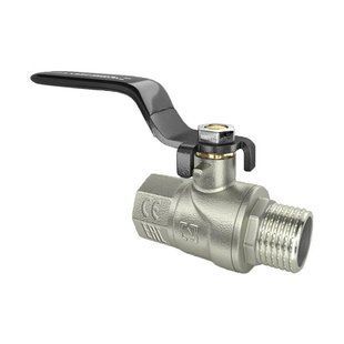 Кран шаровый 3/4" ВН для воды (ручка) Raftec Black DRH21 фото