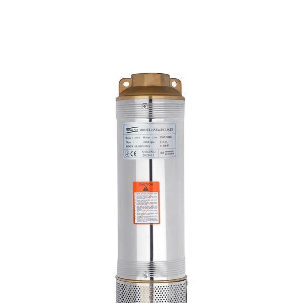 Насос глубинный Forwater 4SEm 204-0.18 кВт с кабелем 20 м + встроенный конденсатор (без пульта) фото